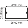 25X12mm Surface Profile