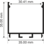 35X35mm Surface Profile